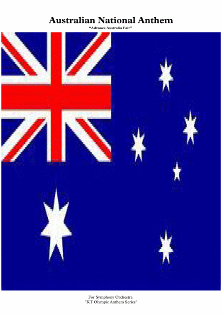 Free Sheet Music Australian National Anthem For Symphony Orchestra