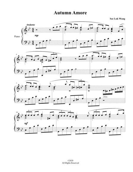 Autumn Amore Sheet Music