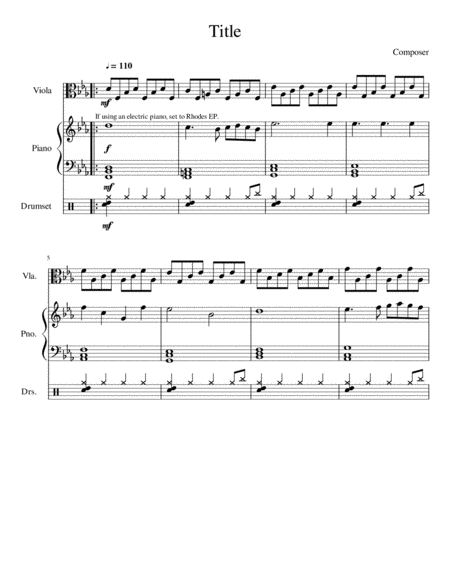 Autumn Breeze Sheet Music