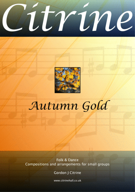 Free Sheet Music Autumn Gold