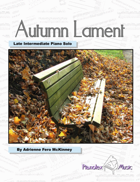 Autumn Lament Lyrical Intermediate Piano Solo Sheet Music