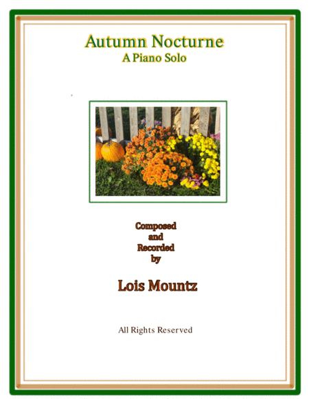 Autumn Nocturne Sheet Music