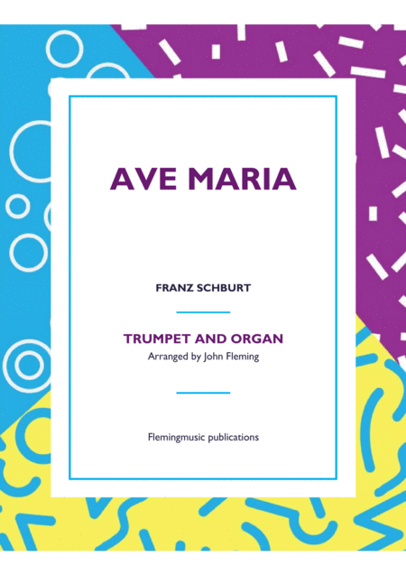 Free Sheet Music Ave Maria For Trumpet And Organ