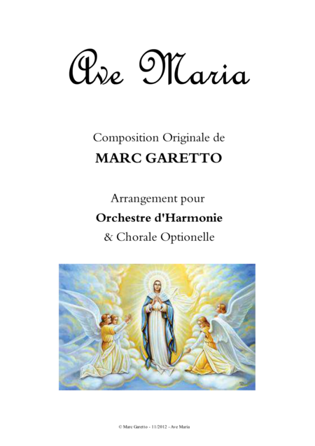 Ave Maria Marc Garetto Sheet Music