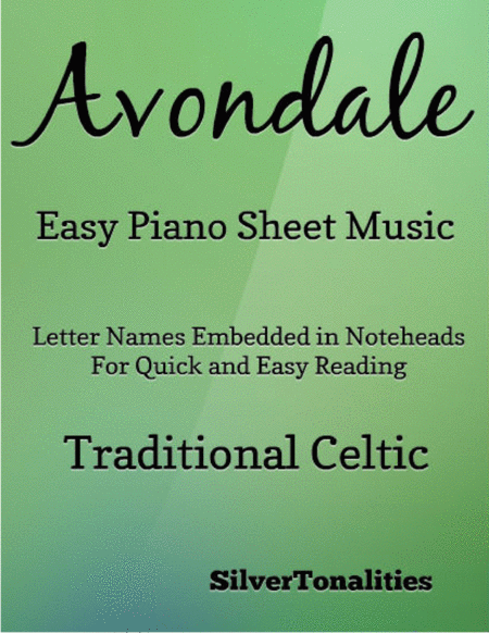 Avondale Easy Piano Sheet Music Sheet Music