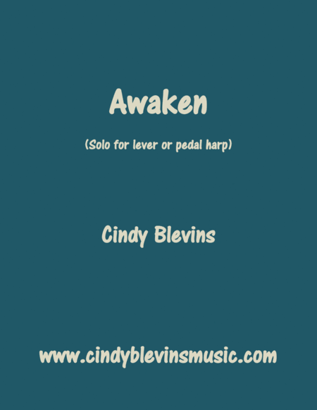 Awaken Original Solo For Lever Or Pedal Harp From My Book Melodic Meditations Iii Sheet Music