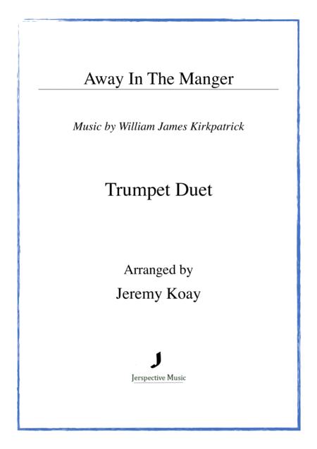 Away In The Manger Trumpet Duet Sheet Music