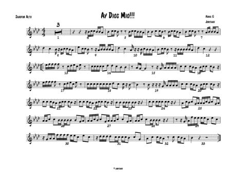 Free Sheet Music Ay Dios Mio