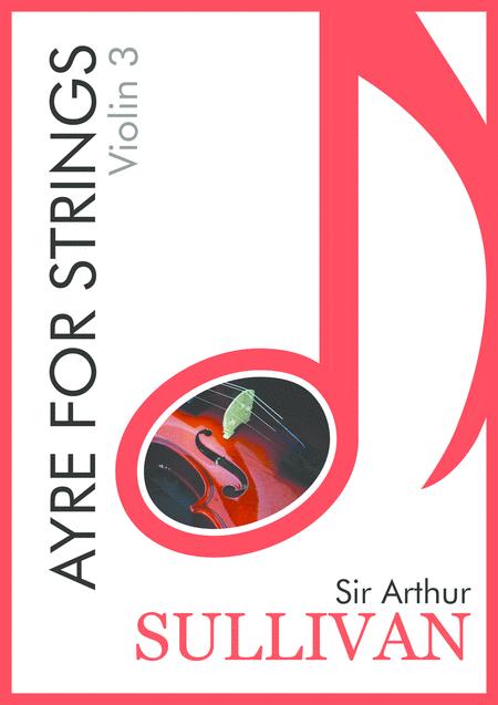 Ayre For Strings Violin 3 Sheet Music