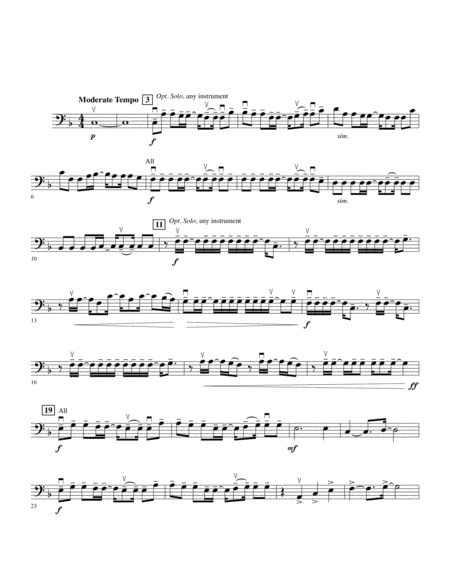 Baba Yetu From Civilization Iv Arr Johnnie Vinson Pt 4 Cello Sheet Music