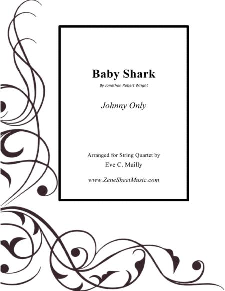 Free Sheet Music Baby Shark String Quartet