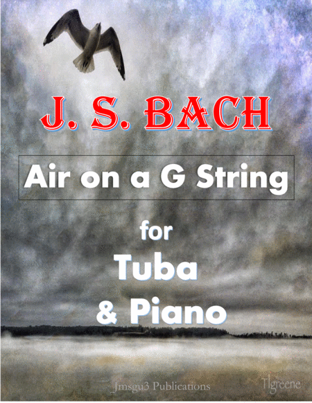 Free Sheet Music Bach Air On A G String For Tuba Piano