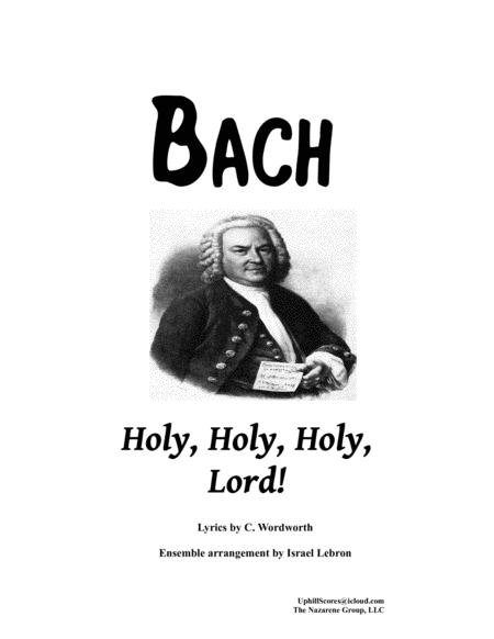 Bach Holy Holy Holy Lord Sheet Music