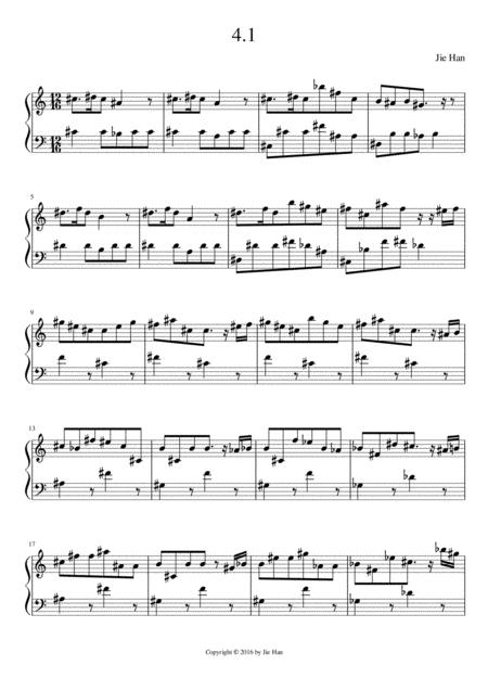 Free Sheet Music Bachspirit 4 1