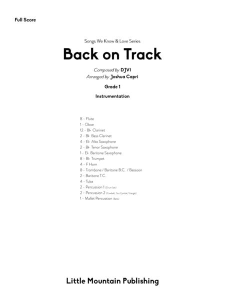 Back On Track Sheet Music