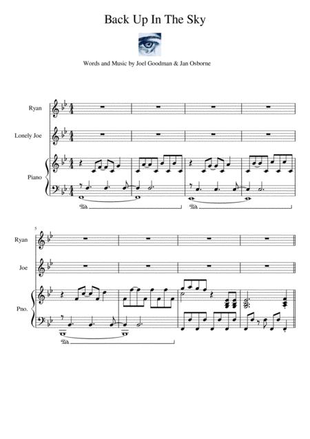 Back Up In The Sky Sheet Music