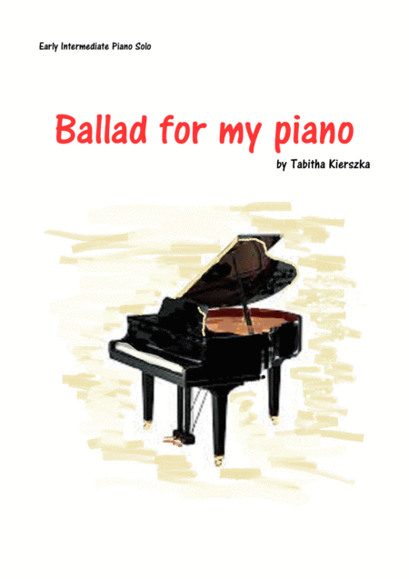 Ballad For My Piano Sheet Music