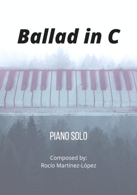 Ballad In C Piano Solo Sheet Music