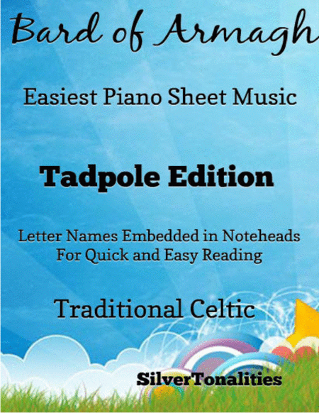 Bard Of Armagh Easiest Piano Sheet Music Sheet Music