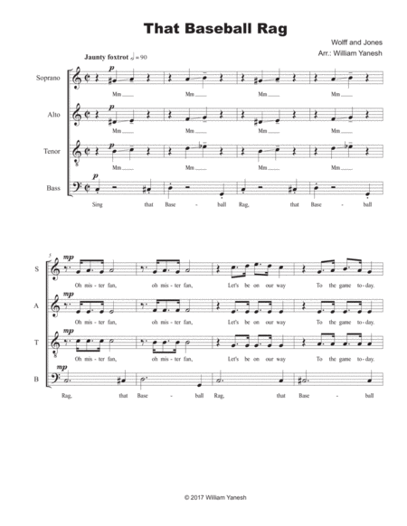 Baseball Songs Complete Set Sheet Music