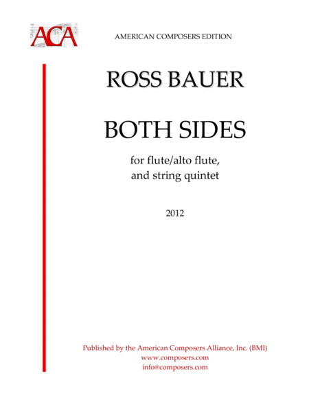 Bauer Both Sides Sheet Music