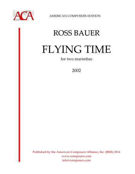 Bauer Flying Time Sheet Music