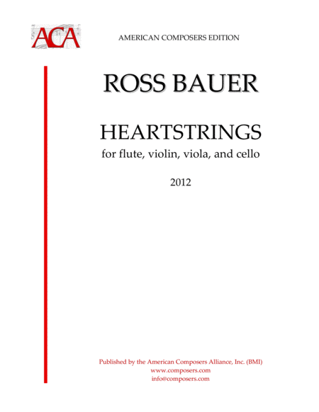 Bauer Heartstrings Sheet Music