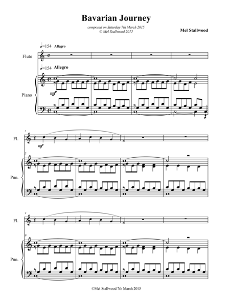 Bavarian Journey Sheet Music