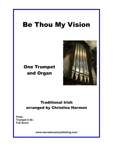 Be Thou My Vision One Trumpet And Organ Sheet Music