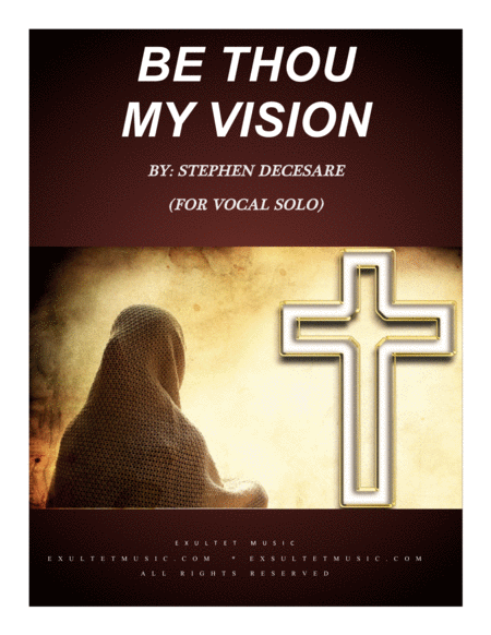 Be Thou My Vision Vocal Solo Sheet Music