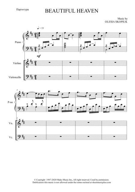 Beautiful Heaven Sheet Music