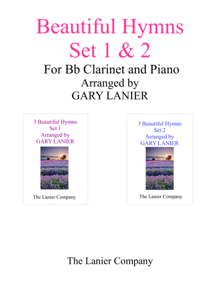 Beautiful Hymns Set 1 2 Duets Bb Clarinet And Piano With Parts Sheet Music