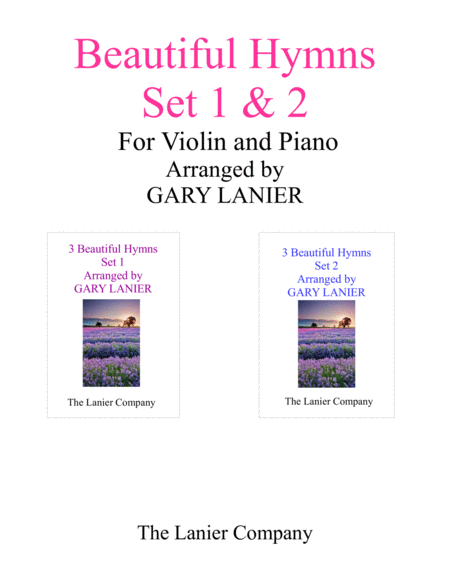 Free Sheet Music Beautiful Hymns Set 1 2 Duets Violin And Piano With Parts