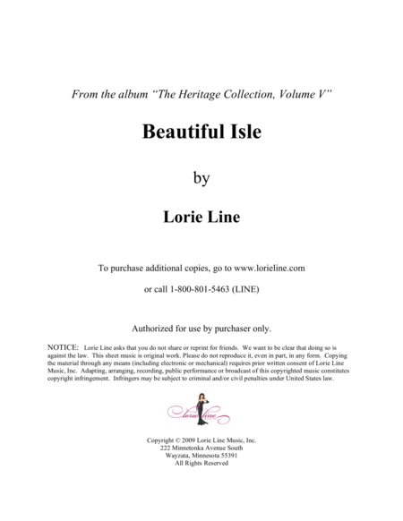 Beautiful Isle Sheet Music