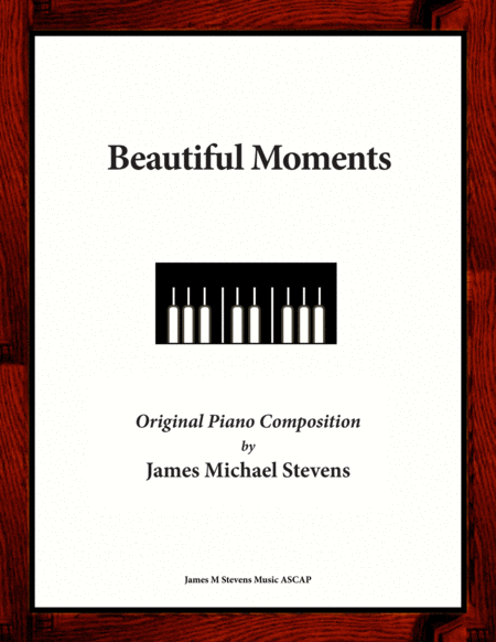 Beautiful Moments Romantic Piano Sheet Music