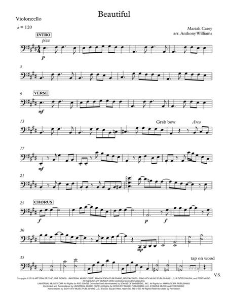 Free Sheet Music Beautiful Violin And Cello Duet