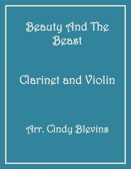 Beauty And The Beast For Clarinet And Violin Sheet Music