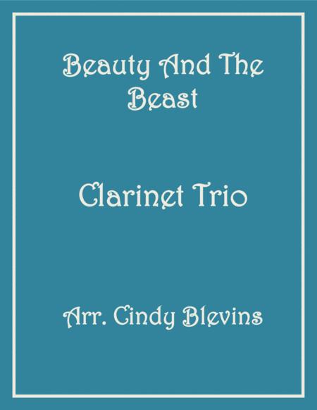 Free Sheet Music Beauty And The Beast For Clarinet Trio