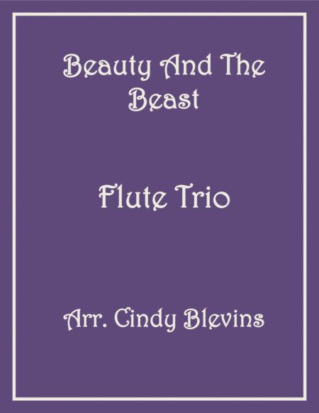Beauty And The Beast For Flute Trio Sheet Music