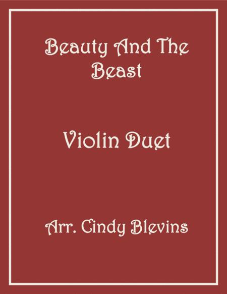 Beauty And The Beast For Violin Duet Sheet Music