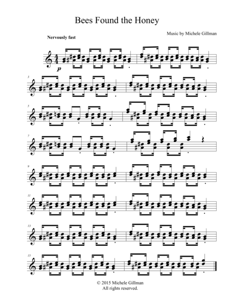 Bees Found The Honey Sheet Music