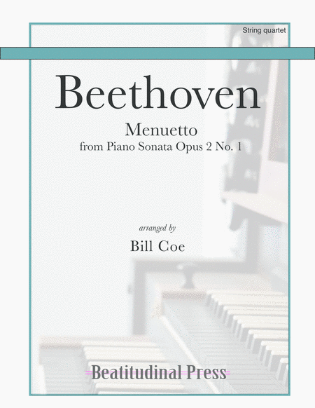 Free Sheet Music Beethoven Menuetto String Quartet Score And Parts