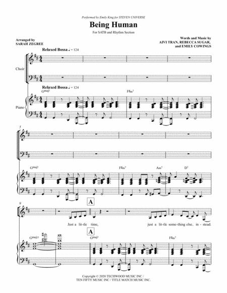 Being Human Sheet Music