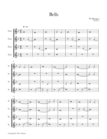 Bells For Recorder Sheet Music