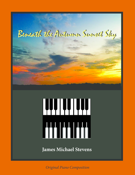 Beneath The Autumn Sunset Sky Sheet Music