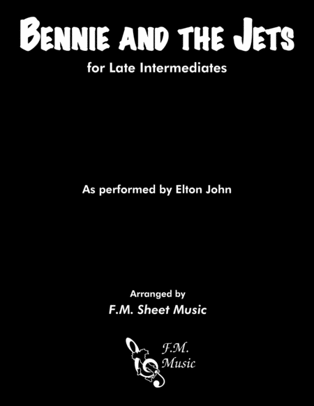 Bennie And The Jets Late Intermediate Piano Sheet Music