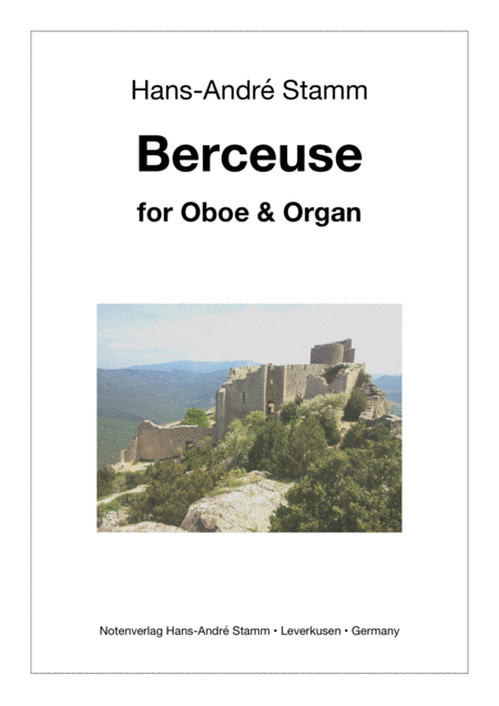 Free Sheet Music Berceuse For Oboe And Organ
