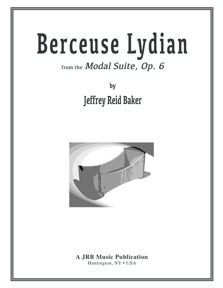 Free Sheet Music Berceuse Lydian Op 6