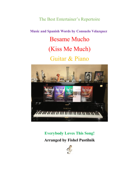 Free Sheet Music Besame Mucho Kiss Me Much For Guitar And Piano