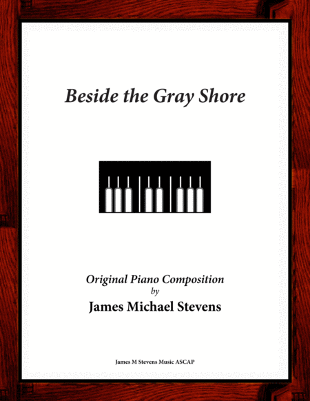 Free Sheet Music Beside The Gray Shore Reflective Piano